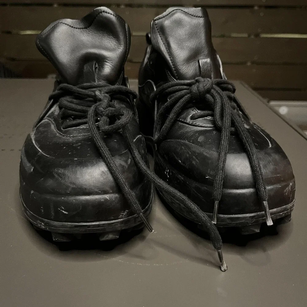 Jil Sander Shoes Mens Size 9 Black Leather Chunky Platform Sole Made In Italy